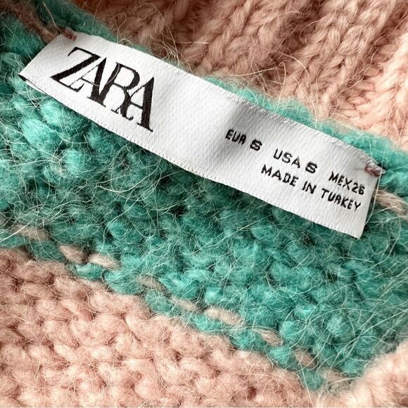 Zara striped chunky sweater vest - Picture 2 of 5